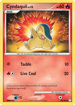 Cyndaquil #79 Cyndaquil - Mysterious Treasures - #79 - Pokemon TCG card