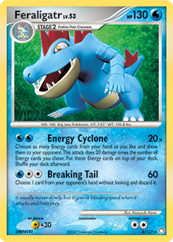 Feraligatr #8 Feraligatr - Mysterious Treasures - #8 - Pokemon TCG card