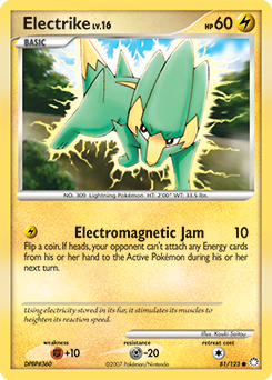 Electrike - Mysterious Treasures - #81 - Pokemon TCG card