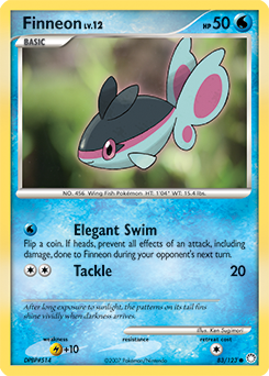 Finneon - Mysterious Treasures - #83 - Pokemon TCG card