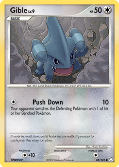 Gible #85 Gible - Mysterious Treasures - #85 - Pokemon TCG card
