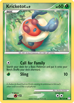 Kricketot - Mysterious Treasures - #86 - Pokemon TCG card