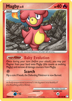 Magby #88 Magby - Mysterious Treasures - #88 - Pokemon TCG card