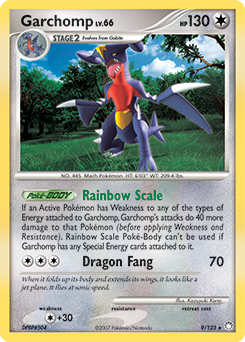 Garchomp #9 Garchomp - Mysterious Treasures - #9 - Pokemon TCG card