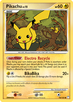 Pikachu #94 Pikachu - Mysterious Treasures - #94 - Pokemon TCG card