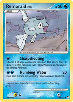 Remoraid - Mysterious Treasures - #95 - Pokemon TCG card