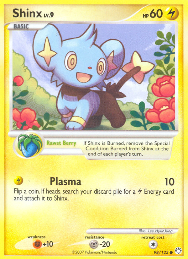 Shinx - Mysterious Treasures - #98 - Pokemon TCG card