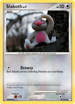 Slakoth #99 Slakoth - Mysterious Treasures - #99 - Pokemon TCG card