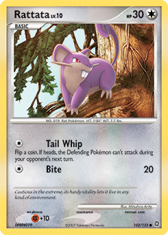 Rattata - Secret Wonders - #103 - Pokemon TCG card