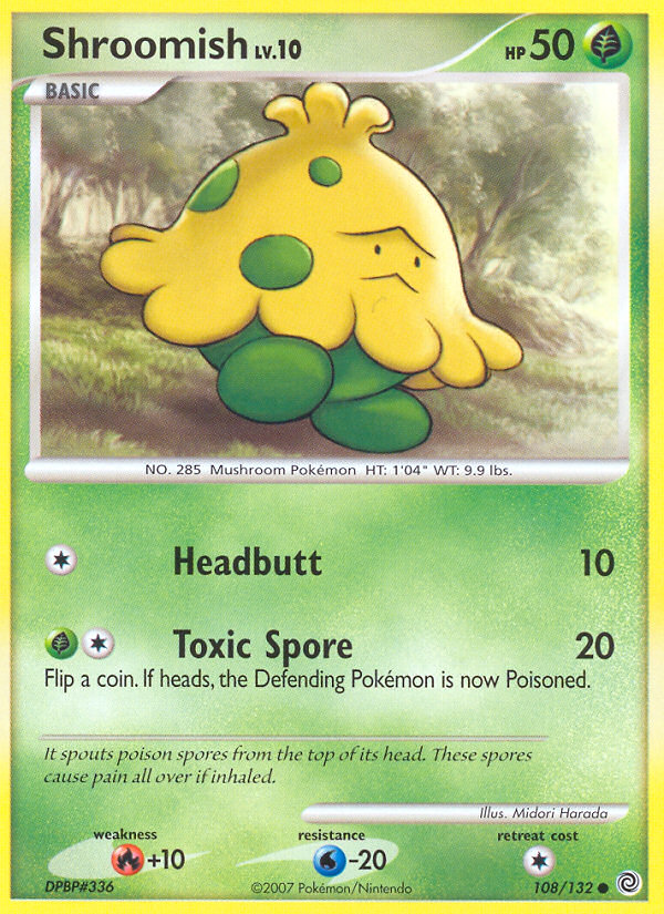 Shroomish - Secret Wonders - #108 - Pokemon TCG card