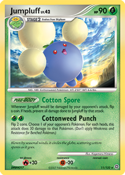 Jumpluff - Secret Wonders - #11 - Pokemon TCG card