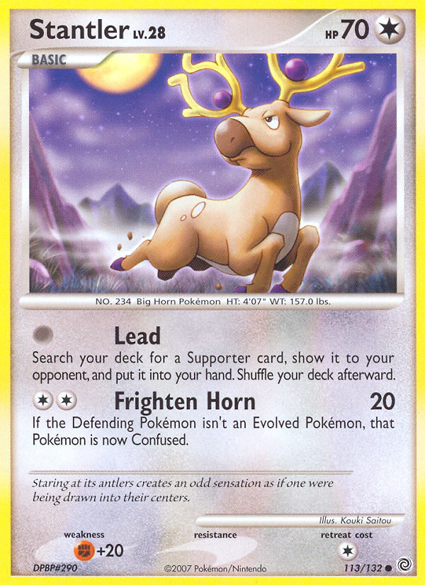 Stantler - Secret Wonders - #113 - Pokemon TCG card