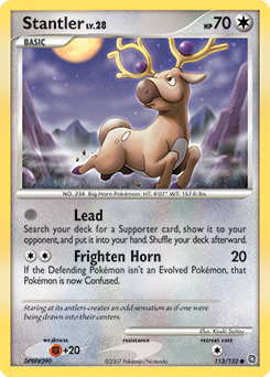 Stantler - Secret Wonders - #113 - Pokemon TCG card