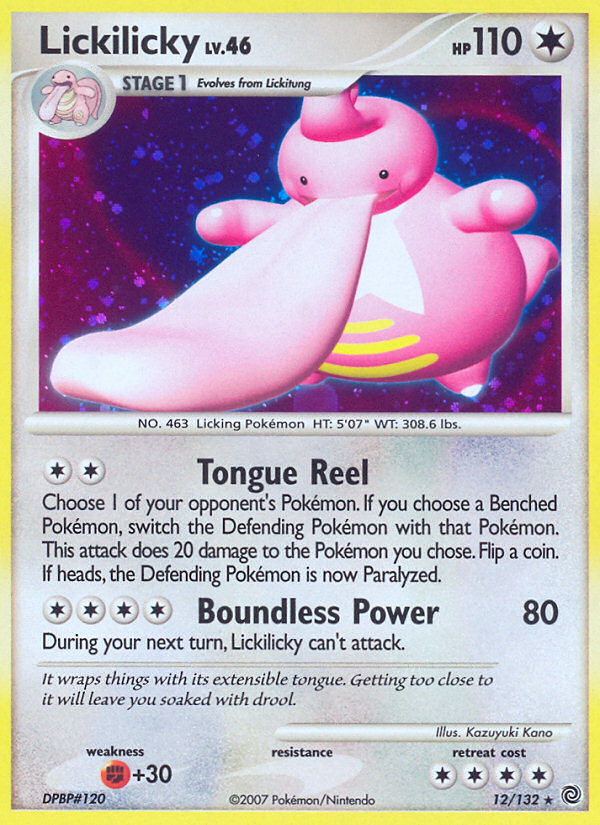 Lickilicky - Secret Wonders - #12 - Pokemon TCG card
