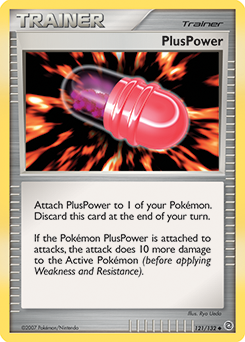PlusPower - Secret Wonders - #121 - Pokemon TCG card