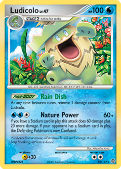 Ludicolo - Secret Wonders - #13 - Pokemon TCG card