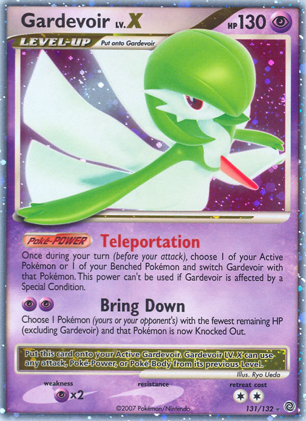 Gardevoir LV.X - Secret Wonders - #131 - Pokemon TCG card
