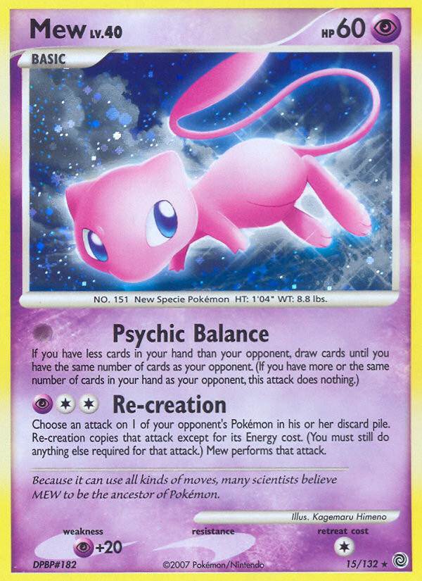 Mew - Secret Wonders - #15 - Pokemon TCG card