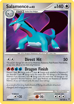 Salamence #18 Salamence - Secret Wonders - #18 - Pokemon TCG card
