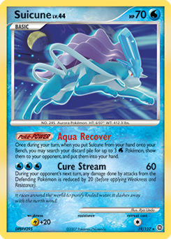 Suicune #19 Suicune - Secret Wonders - #19 - Pokemon TCG card