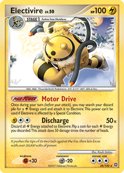 Electivire #25 Electivire - Secret Wonders - #25 - Pokemon TCG card