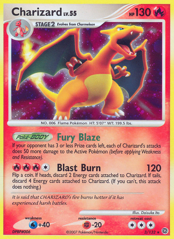 Charizard - Secret Wonders - #3 - Pokemon TCG card