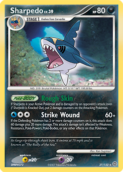 Sharpedo #37 Sharpedo - Secret Wonders - #37 - Pokemon TCG card