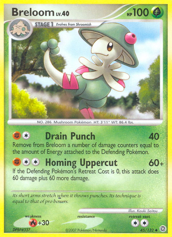 Breloom - Secret Wonders - #45 - Pokemon TCG card