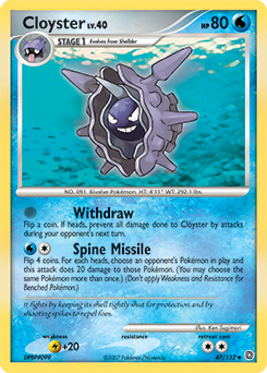 Cloyster - Secret Wonders - #47 - Pokemon TCG card