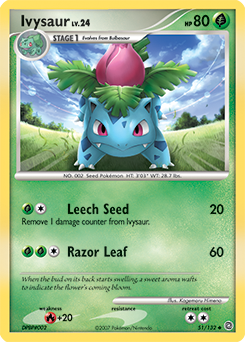 Ivysaur #51 Ivysaur - Secret Wonders - #51 - Pokemon TCG card