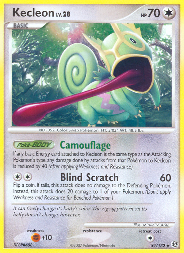 Kecleon - Secret Wonders - #52 - Pokemon TCG card