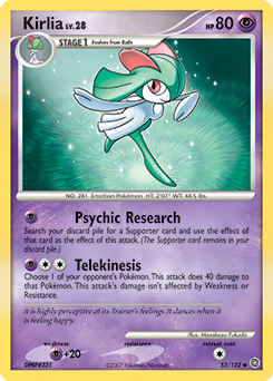 Kirlia #53 Kirlia - Secret Wonders - #53 - Pokemon TCG card