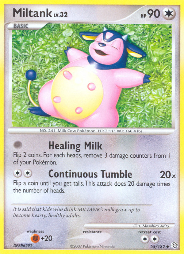 Miltank - Secret Wonders - #55 - Pokemon TCG card