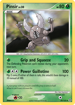 Pinsir #59 Pinsir - Secret Wonders - #59 - Pokemon TCG card