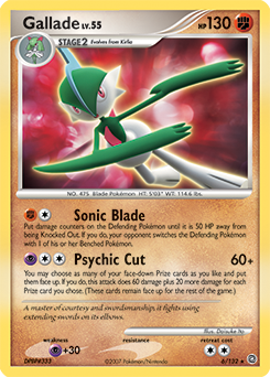 Gallade #6 Gallade - Secret Wonders - #6 - Pokemon TCG card