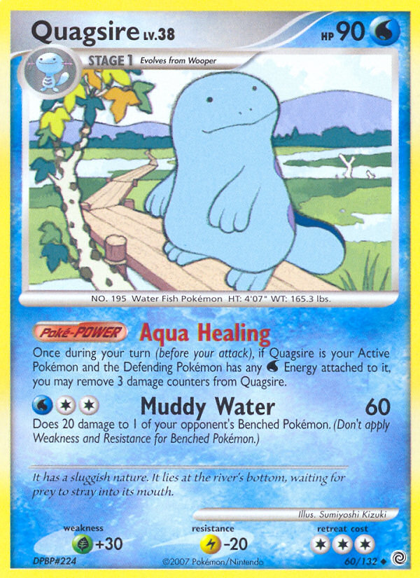 Quagsire - Secret Wonders - #60 - Pokemon TCG card