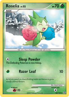 Roselia #62 Roselia - Secret Wonders - #62 - Pokemon TCG card