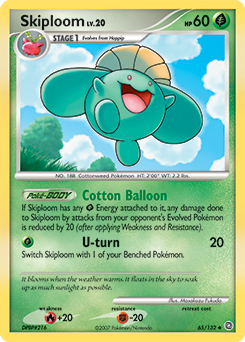 Skiploom - Secret Wonders - #65 - Pokemon TCG card