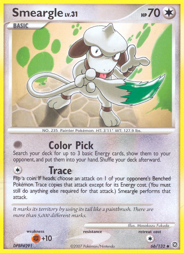 Smeargle - Secret Wonders - #66 - Pokemon TCG card
