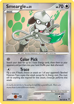 Smeargle #66 Smeargle - Secret Wonders - #66 - Pokemon TCG card