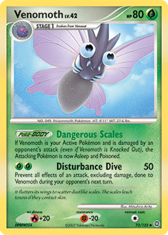 Venomoth #73 Venomoth - Secret Wonders - #73 - Pokemon TCG card