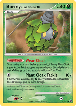 Burmy Plant Cloak #78 Burmy Plant Cloak - Secret Wonders - #78 - Pokemon TCG card