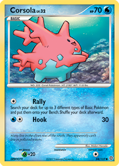 Corsola - Secret Wonders - #84 - Pokemon TCG card
