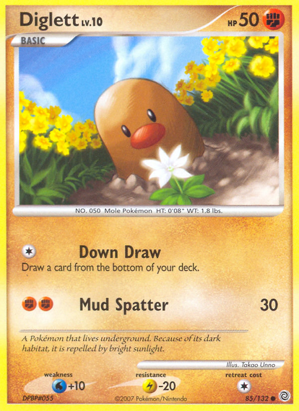 Diglett - Secret Wonders - #85 - Pokemon TCG card