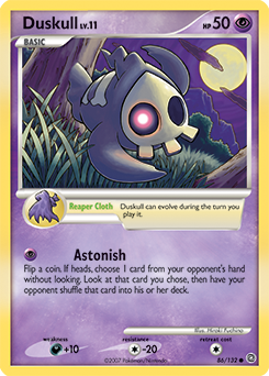Duskull #86 Duskull - Secret Wonders - #86 - Pokemon TCG card