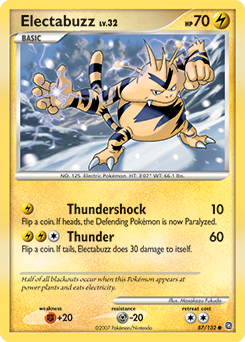 Electabuzz #87 Electabuzz - Secret Wonders - #87 - Pokemon TCG card
