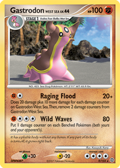 Gastrodon West Sea #9 Gastrodon West Sea - Secret Wonders - #9 - Pokemon TCG card