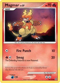 Magmar #93 Magmar - Secret Wonders - #93 - Pokemon TCG card