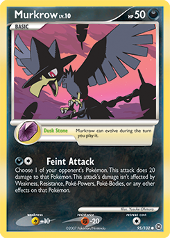 Murkrow #95 Murkrow - Secret Wonders - #95 - Pokemon TCG card