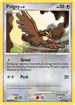 Pidgey #99 Pidgey - Secret Wonders - #99 - Pokemon TCG card